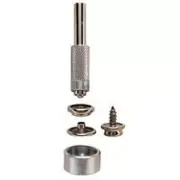 GENERAL TOOLS 1267 SOLID BRASS SNAP FASTENER TOOL KIT GROMMET WITH FASTENERS