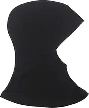 [generic] Womens Bright Solid Color Full Hijab Stretchy Turban Hair Loss for Head Scarf