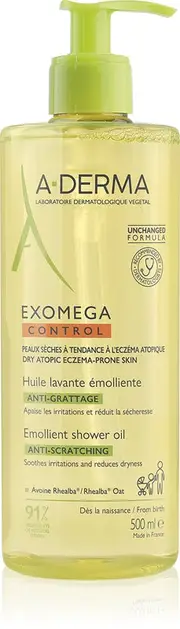 [Aderma] A-Derma Exomega Control Emollient Anti-Scratch Cleansing Oil 500ml