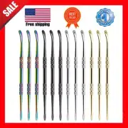 12Pcs Wax Carving Tools 4.75''Stainless Steel Double-Ended Sculpting Spoon Clay
