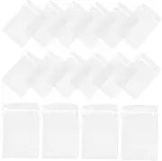 Cabilock 1set Small Organza Drawstring Bags Sheer Present Pouches for Candy Cookies and Party Favors for Weddings Events and Small Business Packaging 100pcs