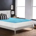 , 1-Inch Premium Convoluted Gel Memory Foam Toppers for Enhanced Comfort and ...