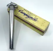 NOS Campagnolo 4051 SUPER RECORD 25mm GLOBE LOGO NON-Fluted Post NEW IN BOX