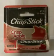 Crisp Apple Chapstick HARD TO FIND FALL FAVORITE CRISP APPLE New 0.15OZ
