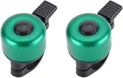 2 Pack Bike Bell Mini Bicycle Bell Thumb Bell for Adults Kids Boys Girls BMX MTB Bicycle Mountain Bike Scooter Folding Bicycle