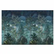 Midnight Canopy Blue Wallpaper Mural by Holden Decor 2.8m by 2.1m
