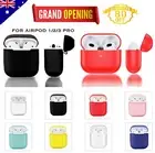 Apple AirPods 1 2 3 Pro 2nd 3rd Generation Silicone Skin Cases Cover Case Gel Au