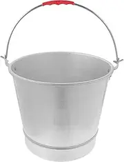 Toyvian Vintage Water Bucket Portable Multi Functional Storage Container for Milk Ice and Water Large Capacity with Handle for and Outdoor Use