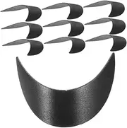 [BESTYASH] Hat Cover Hats Baseball Cap Peaked Caps Hat Shaper Caps Brim Liner Peaked Cap Brim Safety Hat Insert You Miss Hat Baseball Hat Stretcher Hat Brim Support Black Plastic