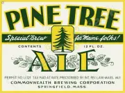 Pine Tree Ale Beer Label 18" x 24" Metal Sign