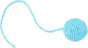 Cat Scratch Column Accessories & Cat Accessories Kitten Scratching Replacement Natural Chew Rope Sisal Scratcher Seek for Indoor Bells Sisal Ball Scratcher Paper Sky-Blue