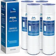 AQUIVEX CL580 & CV580 Pool Filter Cartridge, Compatible with Jandy 580 Pro Series in MODEL NO CL580 & CV580, Replacement for Jandy 580, CV580, Pleatco PJAN145, PJAN145-PAK4-EC