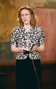 Comedian Maxine Jeffries On Leno 1995 Old Television Photo 2