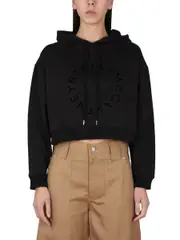 [Stella McCartney] Stella McCartney-Cropped Sweatshirt With Logo-Donna L