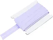 uxcell 3/4 Inch Single Fold Bias Tape Cotton Continuous Bulk Bias Tape for Sewing, Seaming Quilting Hemming Binding Crafts Simple Packaged (Light Purple 10 Yards)
