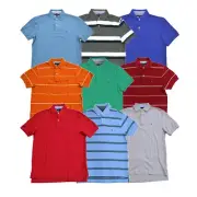 Tommy Hilfiger Men's Polo Shirt Classic Fit Short Sleeve Mesh Collared Xs S Xxl