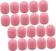 KAILIKETIY Supple Sponge Microphone Covers 20pcs Lapel Mic Windscreen for Recording