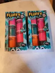 Neon Squishy Fluffy Slime 5 Pack By Compound Kings