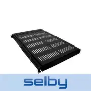 1U 1RU Sliding Shelf 26" Inch Deep Vented for 19" Rack System Server Cabinet