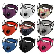 Washable and Reusable Face Mask Halloween Cosplay Outdoor Sports Riding Mask QO