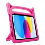 ZUSLAB iPad 10 Case EVA Kids Handle Stand Protective Shockproof Cover for Apple (2022) - Pink