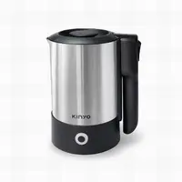 在飛比找momo購物網優惠-【KINYO】雙電壓旅行快煮壺(AS-HP70)