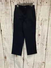 George Boys Flat Front Twill Pant ADJUSTABLE WAIST Navy Size 18 Reg * NWT