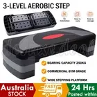 3Step Aerobic Workout Home Gym Fitness Exercise 4 Block Bench Step Level Stepper