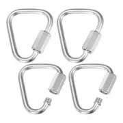 4-Pack Quick Chain Link Connector, 5/32" 304 Stainless Steel Repair Chain Links