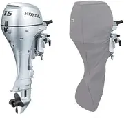 Oceansouth Honda Outboard Motor Full Cover, Waterproof, Boat, Cover, Motor Cover, 15in/433mm Leg (2002>)
