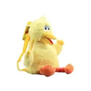45cm Sesame Street Plush Backpack Plush Doll Yellow Big Bird Plush Bag