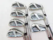 New RH TaylorMade SIM Max OS 5-AW iron set - KBS Max MT 85 Regular Flex Steel