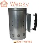 Jumbuck Charcoal Chimney Starter BBQ Grill Outdoor Bucket Barbecue Accessories