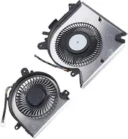 POENVFPO GF63 8RC 8RD Replacement Laptop CPU GPU Cooling Fan Durable Easy-to-Use Cooling Fan for Laptop Accessories