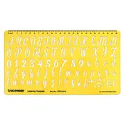 Alphabet Lettering Template Drafting Tools Lower Case Upper Case Numbers Alphabet Letter Stencils