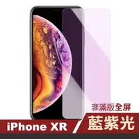 在飛比找momo購物網優惠-iPhoneXR 藍紫光高清非滿版手機保護貼(XR保護貼 X