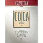 LED ZEPPELIN: CODA: ALFRED’S PLATINUM ALBUM EDITIONS, AUTHENTIC GUITAR TAB EDITION