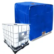 Black Rainwater Tank Waterproof and Dustproof Cover 1000 Liters Ibc Container Aluminum Foil Oxford Cloth Uv Protection Cover