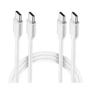 2 Pack 1m/3FT 60W Fast USB Data Charger 3A Cable For iPhone 15 Series