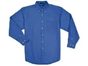 Klein Tools 96605BLU-S Klein Button-Down Shirt - Men's Blue, Small