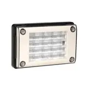 Narva Model 48 LED Reverse Lamp - Horizontal Mounting With Gasket - Black