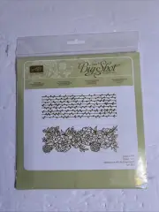 Stampin up Flower Garden Texture Impressions Embossing Folder. Sizzix. Big Shot.