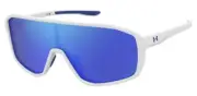 NEW Under Armour UAR UAGAMEDAYJR Sunglasses 0WWK MTWHTBLU 100% AUTHENTIC