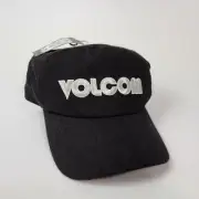 Rare Volcom Hat Womens Black Wool Trucker Snapback Gigi Ruf Wool Hat Skater Girl