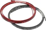 Mikinona 2pcs Guitar Binding Purfling Strips for Acoustic Classical Guitars Durable Edging Trim Easy Installation Smooth Finish and Decoration