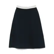 [Max Mara Timeless] Max Mara Timeless A-line Skirt L BLUE