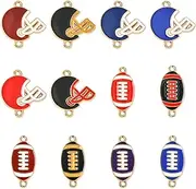 [Stiesy] Assorted Styles Enamel Charms Alloy Charm Dangle Charms for DIY Bracelets Necklaces Crafts Earring Ornaments Accessories Decor