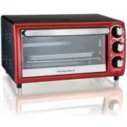 4 Slice Toaster Oven Countertop Stainless Steel