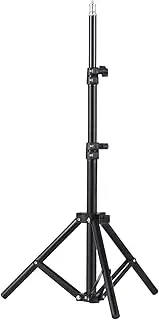 Labymos Universal Projector Tripod Stand Stretchable Projector Bracket Aluminum Alloy Portable Holder 1/4'' Interface Adjustable Height for LCD Projector