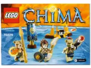 LEGO New Instruction 70229 Legends of Chima Lion Tribe Pack Manual Only